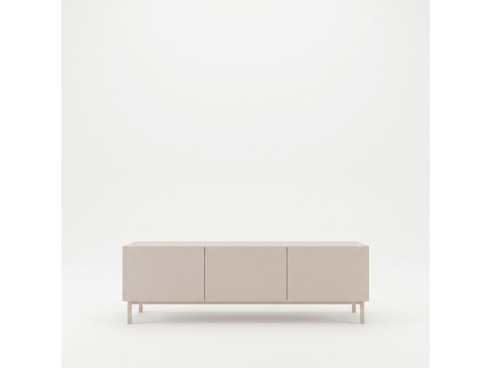 "Coast" Wooden TV Stand - 150 x 37 x 48 cm - Beige