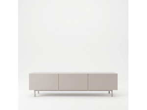 "Coast" Wooden TV Stand - 180 x 37 x 47 cm - Beige