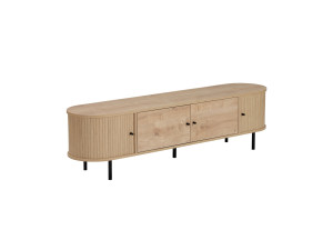 "Gentle" Wooden TV Stand - 180 x 40 x 47 cm - Beige