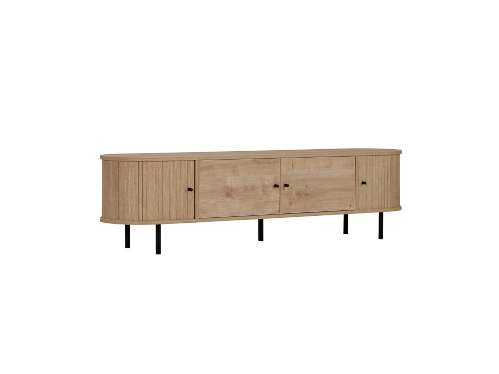 "Gentle" Wooden TV Stand - 180 x 40 x 47 cm - Beige