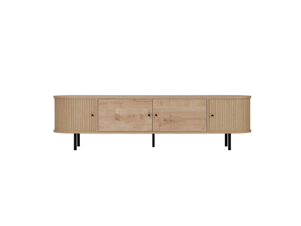 "Gentle" Wooden TV Stand - 180 x 40 x 47 cm - Beige