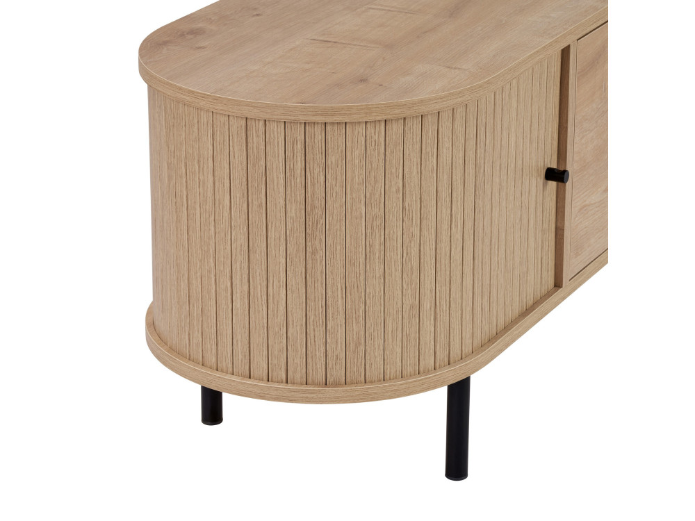 "Gentle" Wooden TV Stand - 180 x 40 x 47 cm - Beige