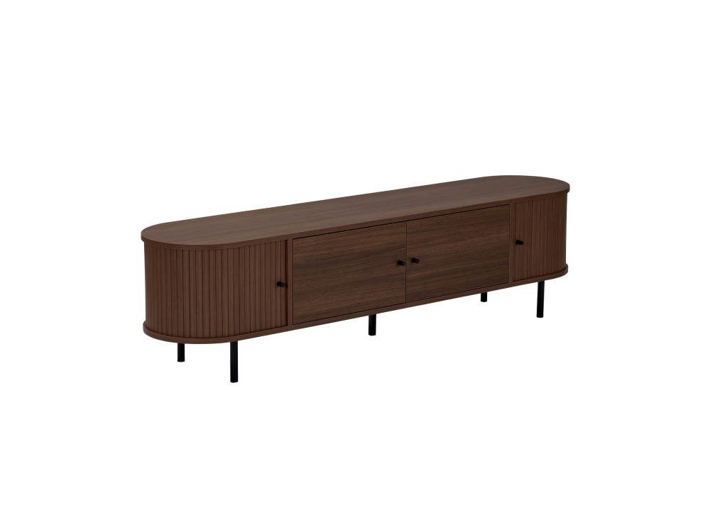 "Gentle" Wooden TV Stand - 180 x 40 x 47 cm - Brown