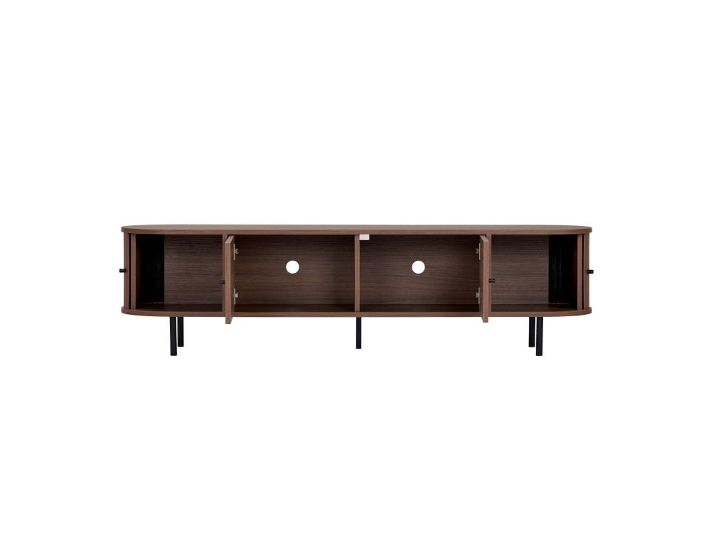 "Gentle" Wooden TV Stand - 180 x 40 x 47 cm - Brown
