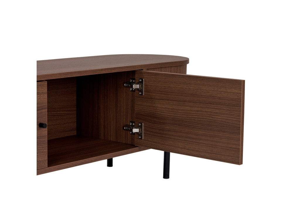 "Gentle" Wooden TV Stand - 180 x 40 x 47 cm - Brown