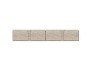 "Helen" Wooden TV Stand - 180 x 30 x 30 cm - Beige