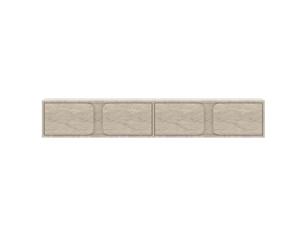 "Helen" Wooden TV Stand - 180 x 30 x 30 cm - Beige