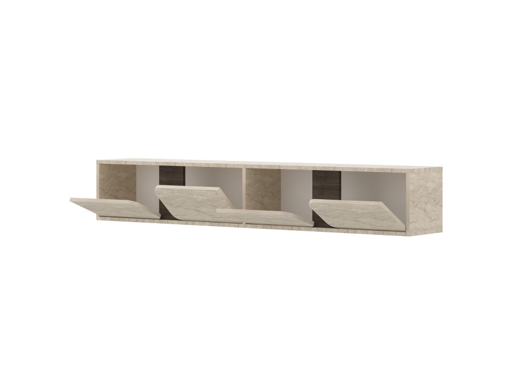 "Helen" Wooden TV Stand - 180 x 30 x 30 cm - Travertine