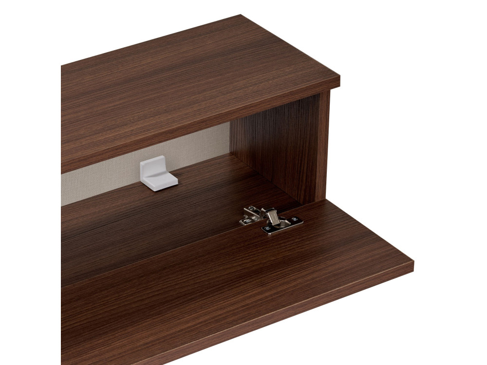 "Ligne 140" Wooden TV Stand - 140 x 25 x 25 cm - Walnut