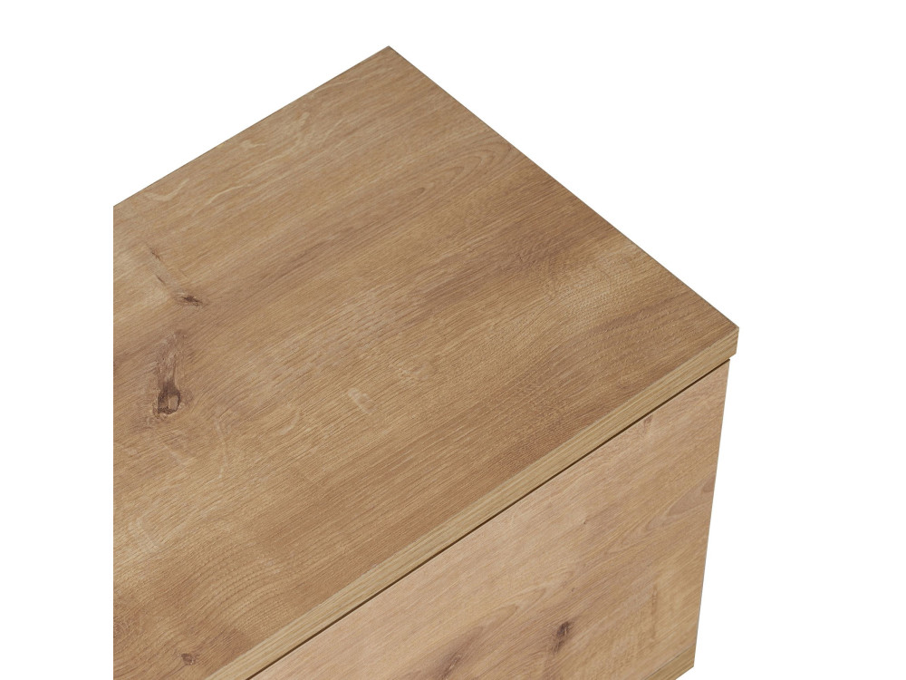 "Ligne 140" Wooden TV Stand - 140 x 25 x 25 cm - Beige