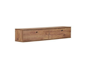 "Ligne 140" Wooden TV Stand - 140 x 25 x 25 cm - Brown