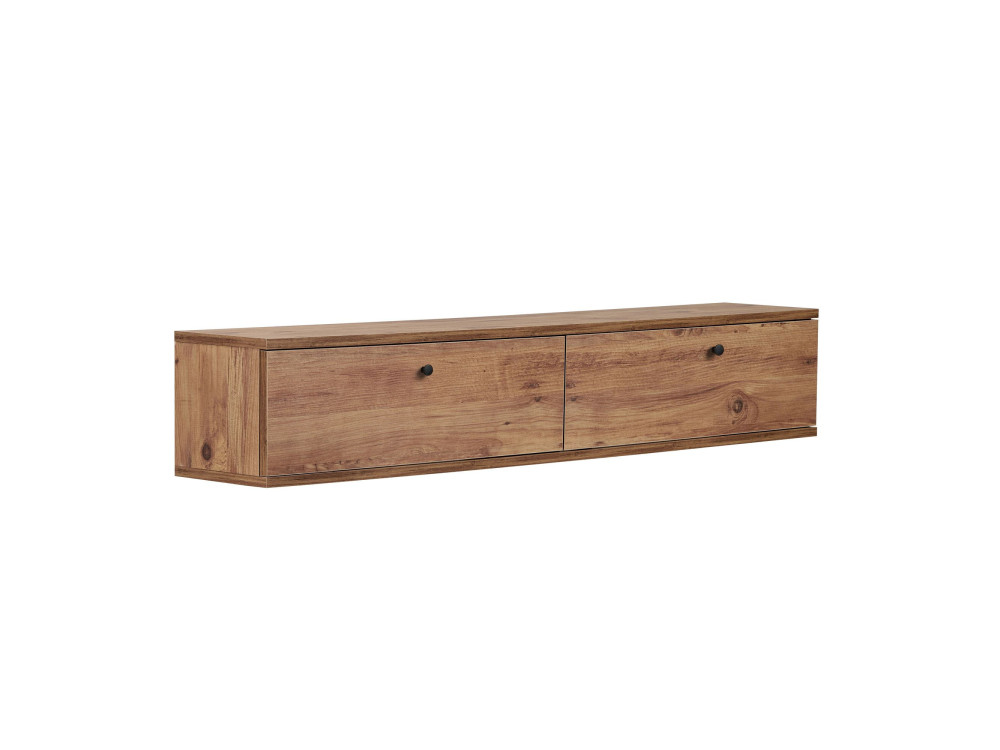 "Ligne 140" Wooden TV Stand - 140 x 25 x 25 cm - Brown