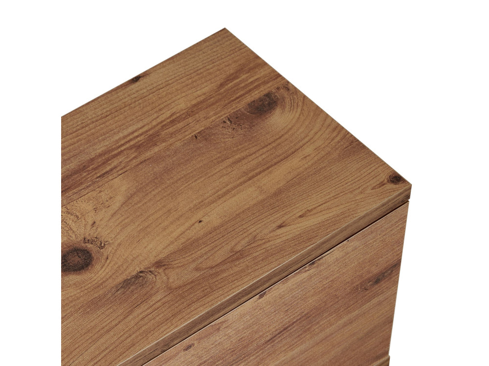 "Ligne 140" Wooden TV Stand - 140 x 25 x 25 cm - Brown