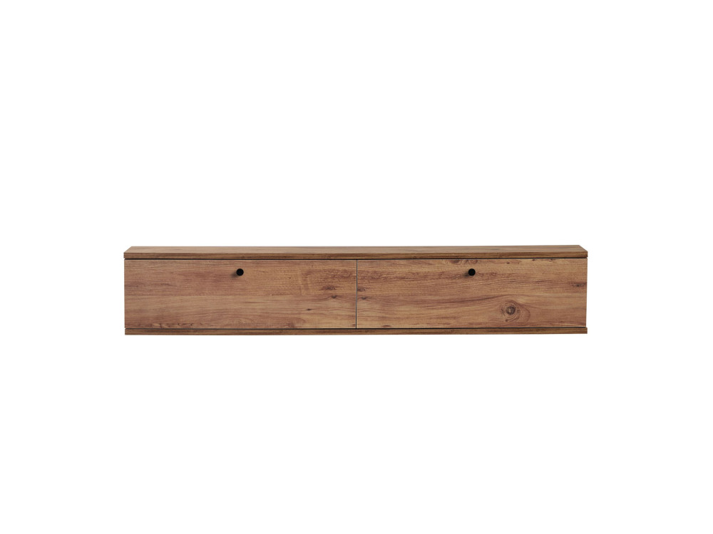 "Ligne 140" Wooden TV Stand - 140 x 25 x 25 cm - Brown