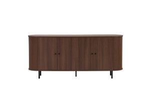 "Noble" Wooden Console Table - 180 x 40 x 80 cm - Brown