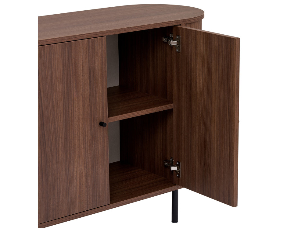 "Noble" Wooden Console Table - 180 x 40 x 80 cm - Brown