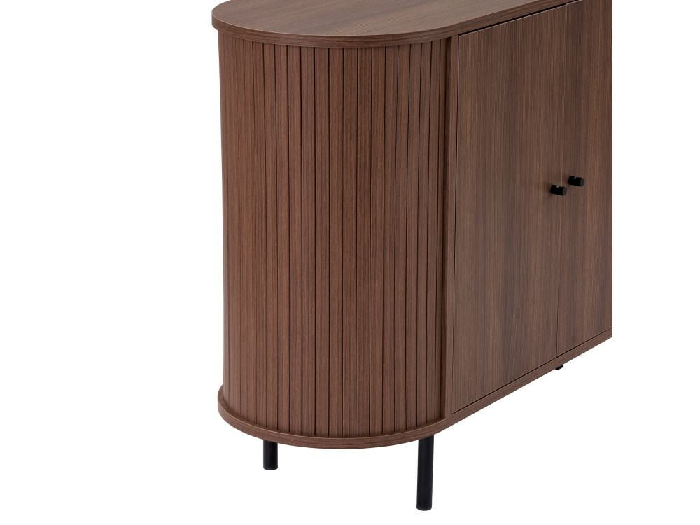 "Noble" Wooden Console Table - 180 x 40 x 80 cm - Brown