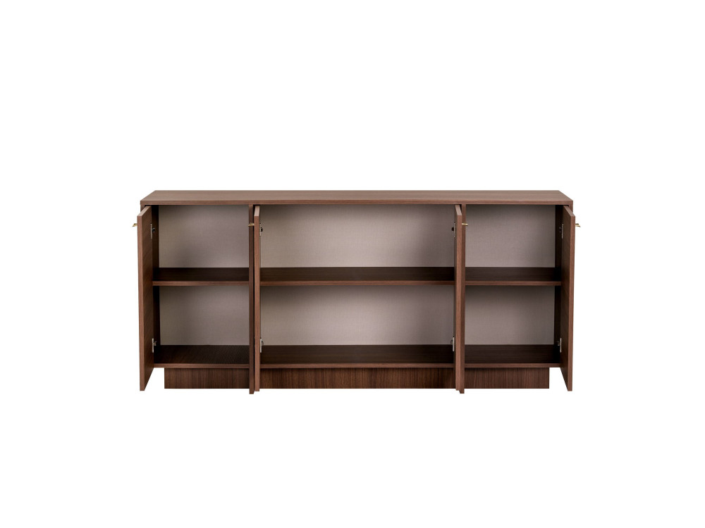 "Varen" Wooden Console Table - 180 x 45 x 82 cm - Walnut