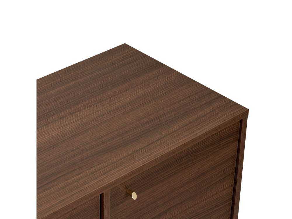 "Varen" Wooden Console Table - 180 x 45 x 82 cm - Walnut