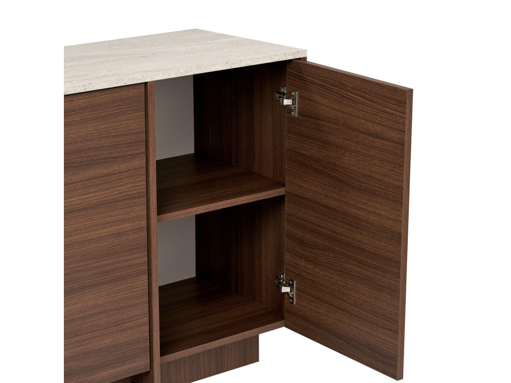 "Varen" Wooden Console Table - 180 x 45 x 82 cm - Brown