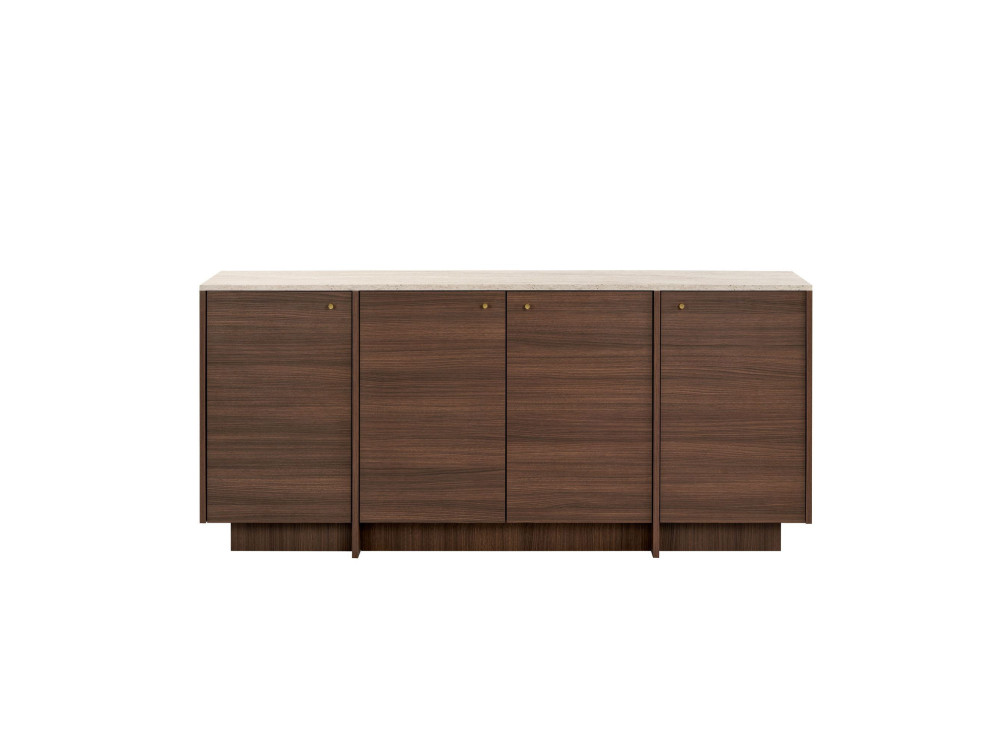 "Varen" Wooden Console Table - 180 x 45 x 82 cm - Brown