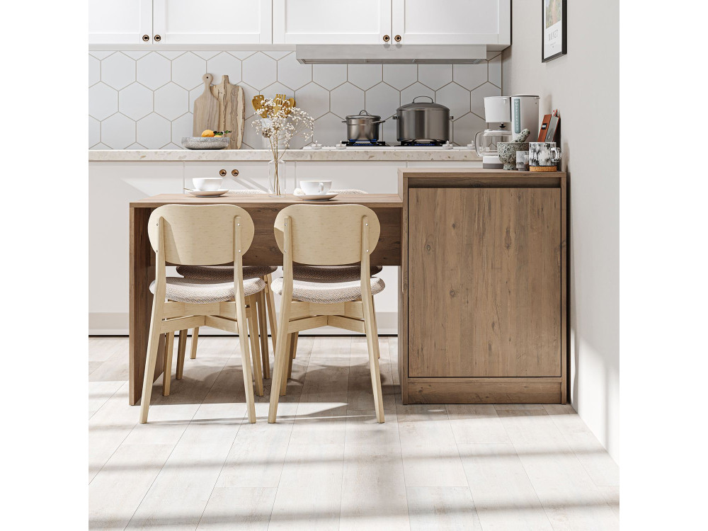 "2785" Wooden Kitchen Table - 160 x 60 x 85 cm - Atlantic Pine