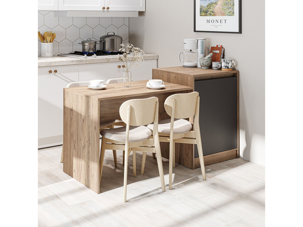 "2787" Wooden Kitchen Table - 160 x 60 x 85 cm - Atlantic Pine