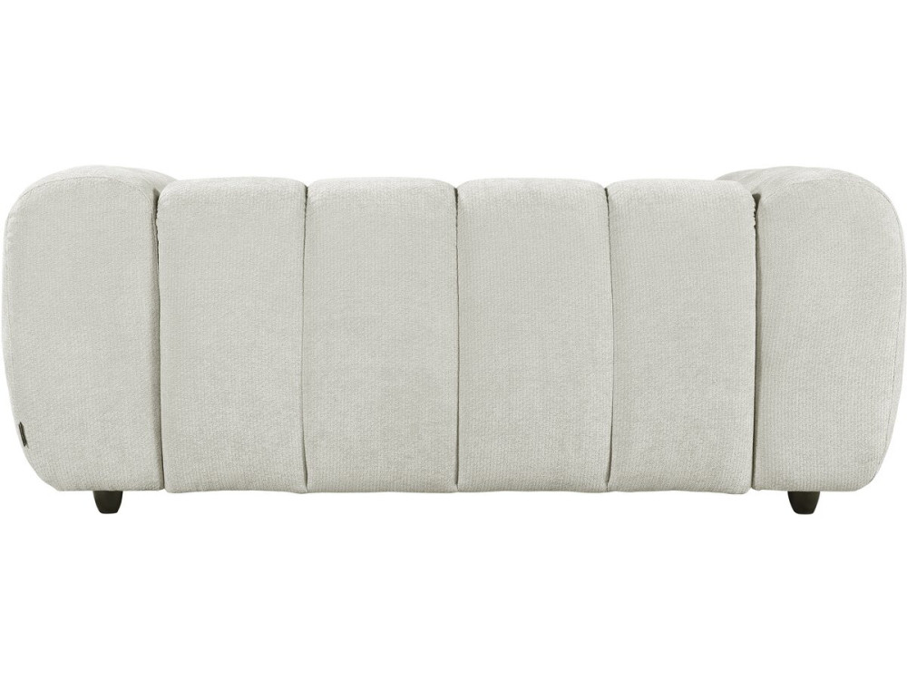 "Courcelles" Fabric Bubble-Style Straight Sofa - 2-Seater - Beige
