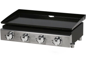 Plancha "Presto 4" - 4 burners - 9.7kW - Grey
