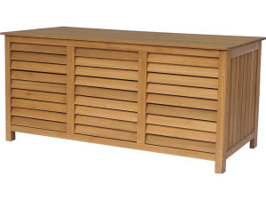 Garden storage box "Macao" - 130 x 64 x 60 cm -  Brown