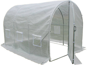 Greenhouse Tunnel With Swinging Door "Mimosa" - 6m² - 3 x 2 x 2 m