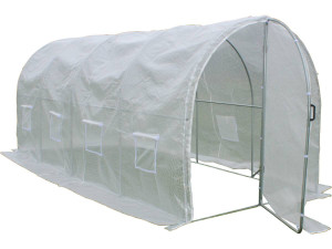 Greenhouse Tunnel With Swinging Door "Mimosa" - 9m² - 4.5 x 2 x 2 m