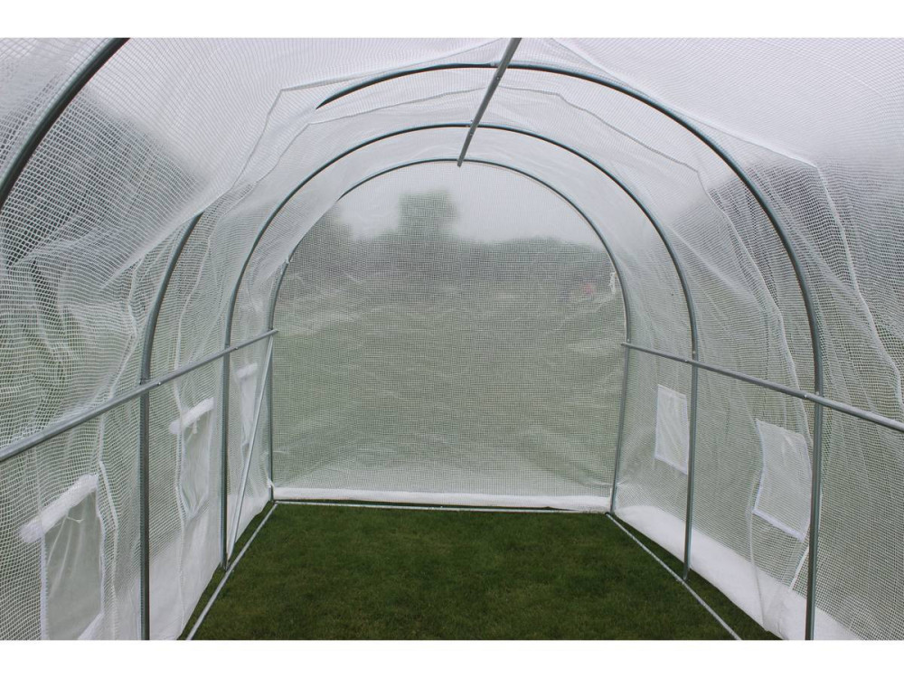 Greenhouse Tunnel With Swinging Door "Mimosa" - 9m² - 4.5 x 2 x 2 m