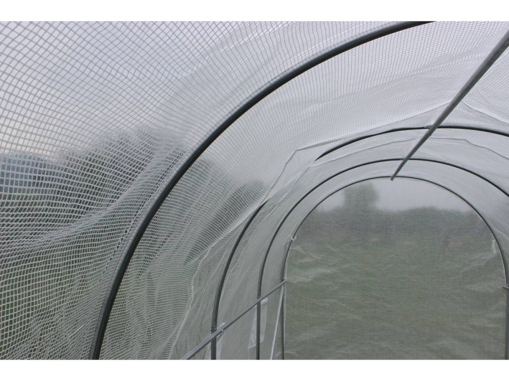 Greenhouse Tunnel With Swinging Door "Mimosa" - 9m² - 4.5 x 2 x 2 m