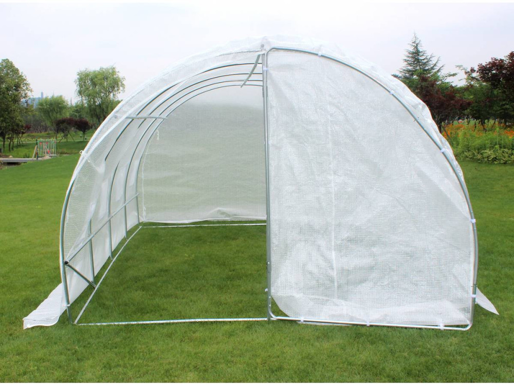Greenhouse Tunnel with Swinging Door "Mimosa" - 12m² - 4 x 3 x 2 m