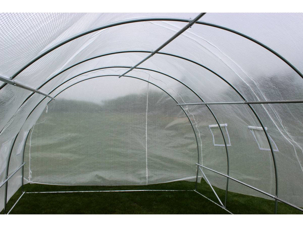 Greenhouse Tunnel with Swinging Door "Mimosa" - 12m² - 4 x 3 x 2 m