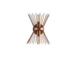 "GMN-000010" Metal Wall Sconce - 23 x 16 cm - Copper