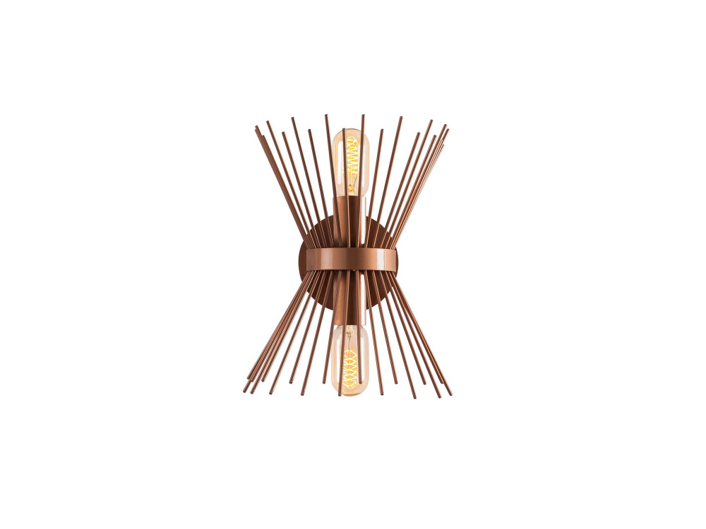 "GMN-000010" Metal Wall Sconce - 23 x 16 cm - Copper