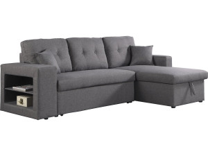 Convertible corner sofa  "Axel" - Grey