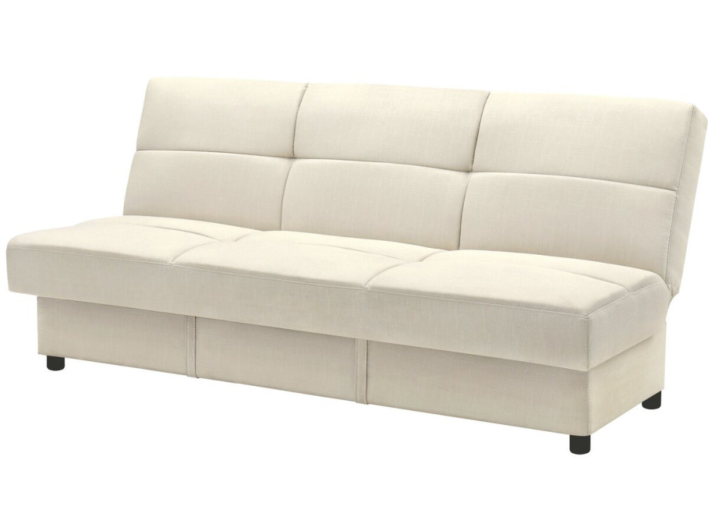 Clic-Clac "Enzo" sofa - 186 x 80 x 87 cm - 3 seater - Beige