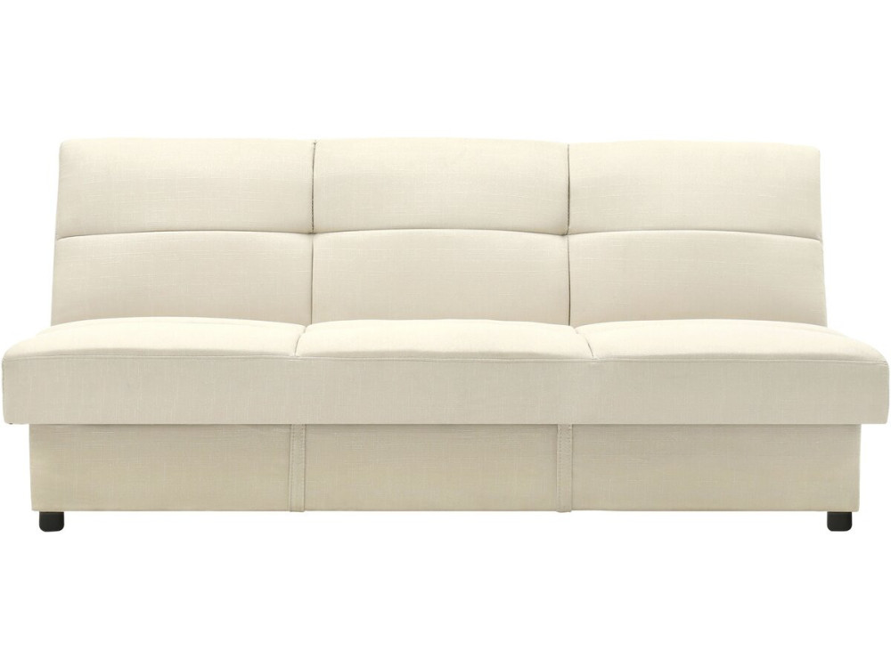 Clic-Clac "Enzo" sofa - 186 x 80 x 87 cm - 3 seater - Beige