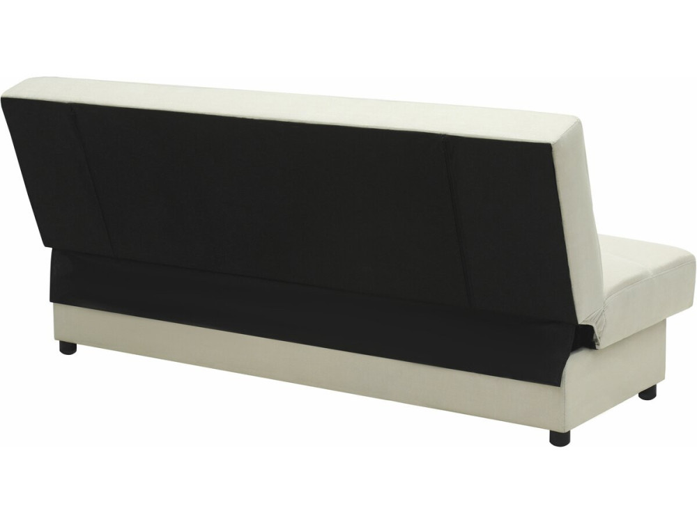 Clic-Clac "Enzo" sofa - 186 x 80 x 87 cm - 3 seater - Beige