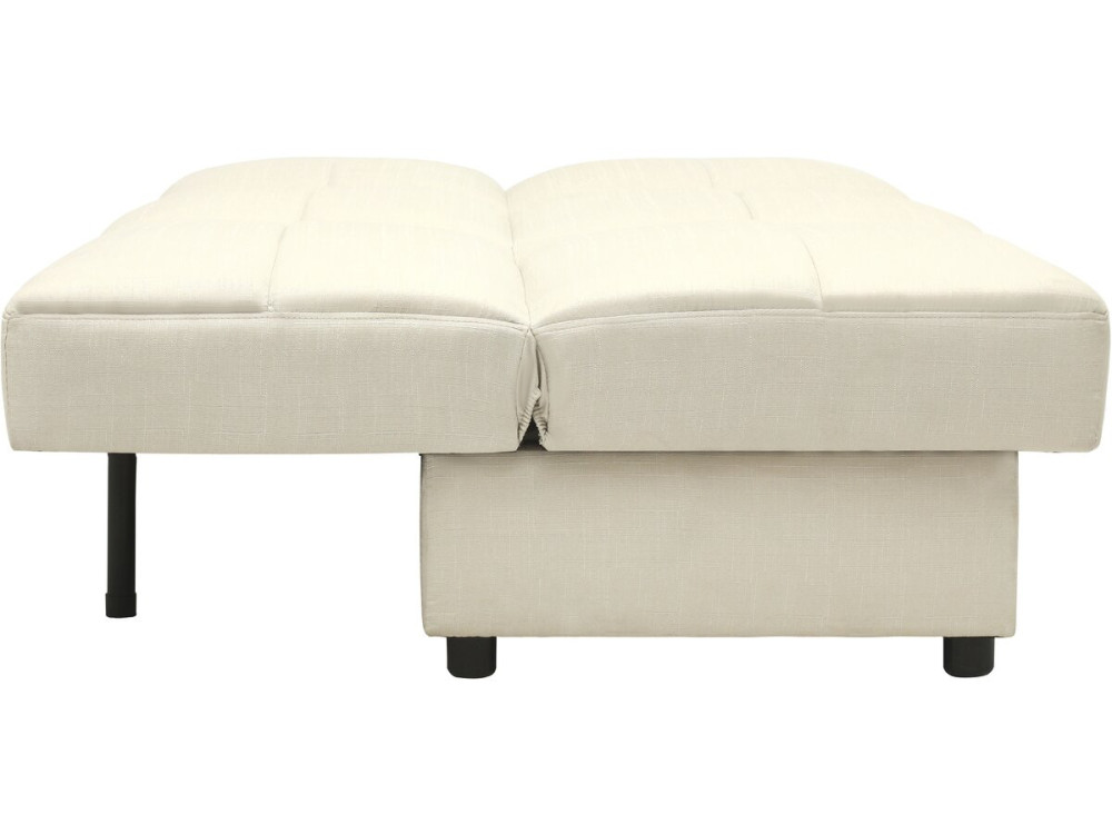 Clic-Clac "Enzo" sofa - 186 x 80 x 87 cm - 3 seater - Beige