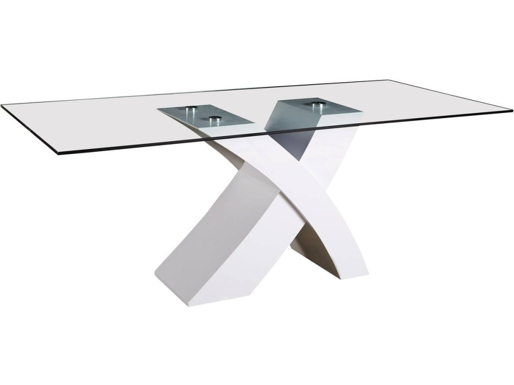 "Mona" dining table - 200 x 90 x 74 cm - White