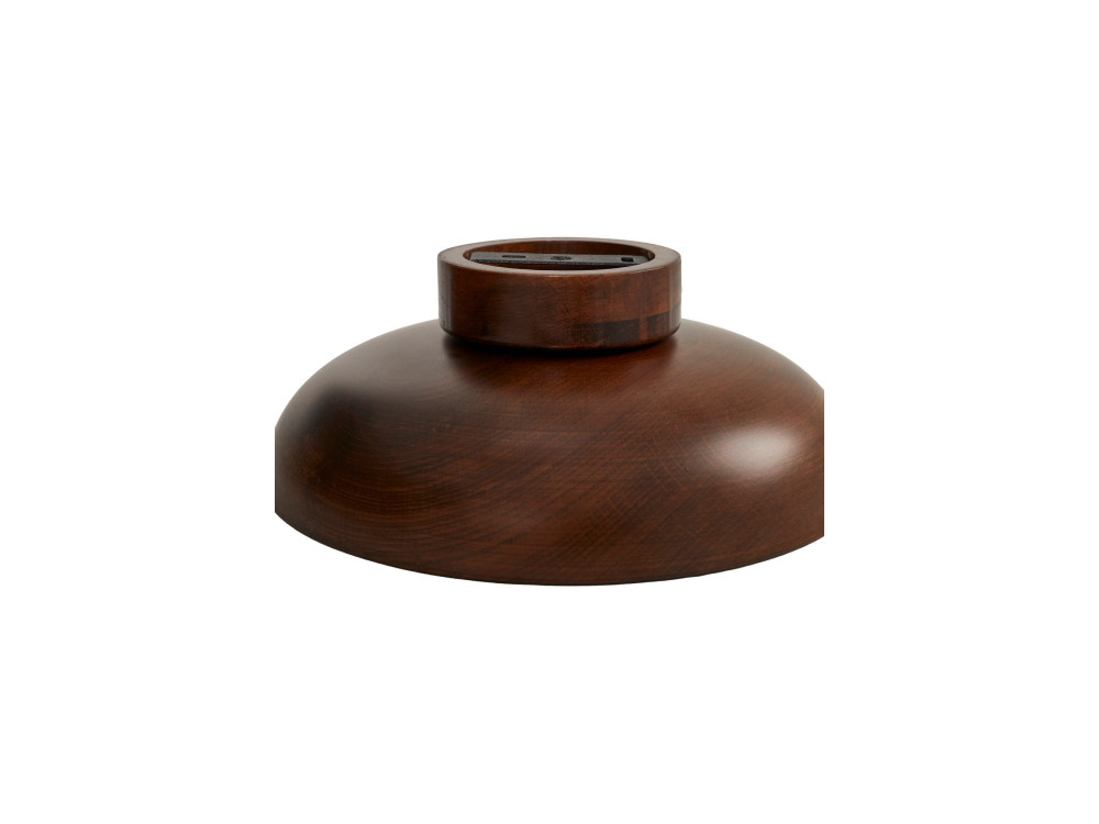 "Hand-T" Wooden Ceiling Light - Walnut / White