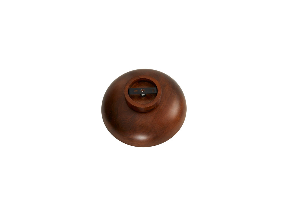 "Hand-T" Wooden Ceiling Light - Walnut / White