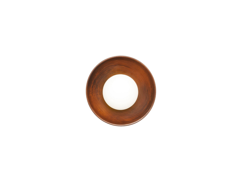 "Hand-S" Wooden Wall Sconce - Walnut / White