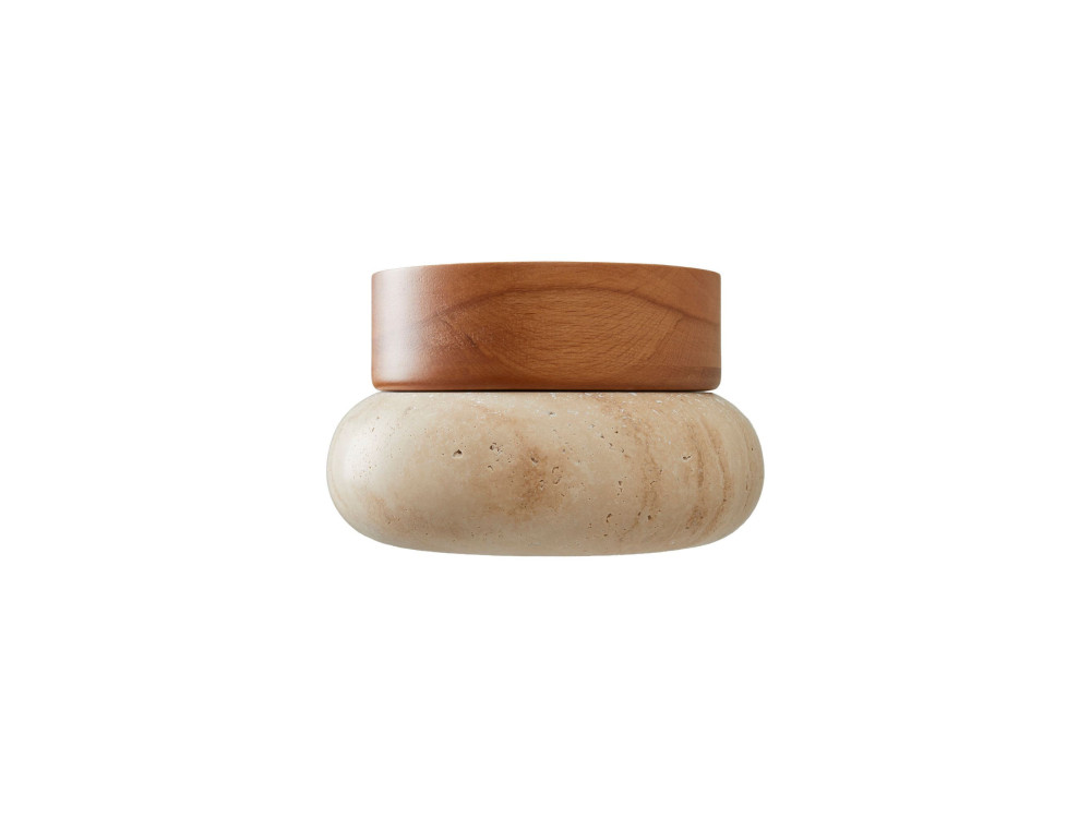 "Worm-S" Wooden Ceiling Light - Oak / Beige