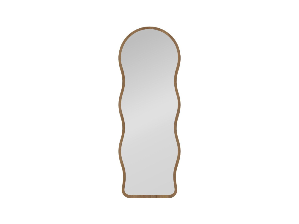 "Asial" Wooden Floor Mirror - 50 x 160 x 2.2 cm - Sapphire Oak