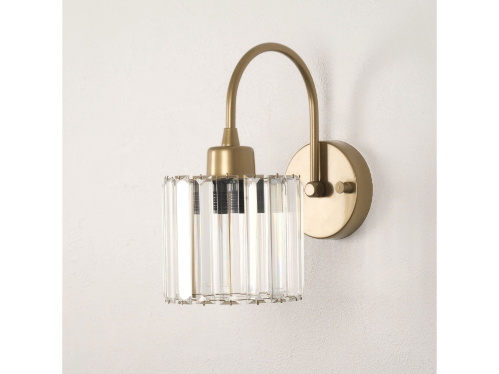 "Yakops" Metal Wall Sconce - 23 x 13 cm - Yellow